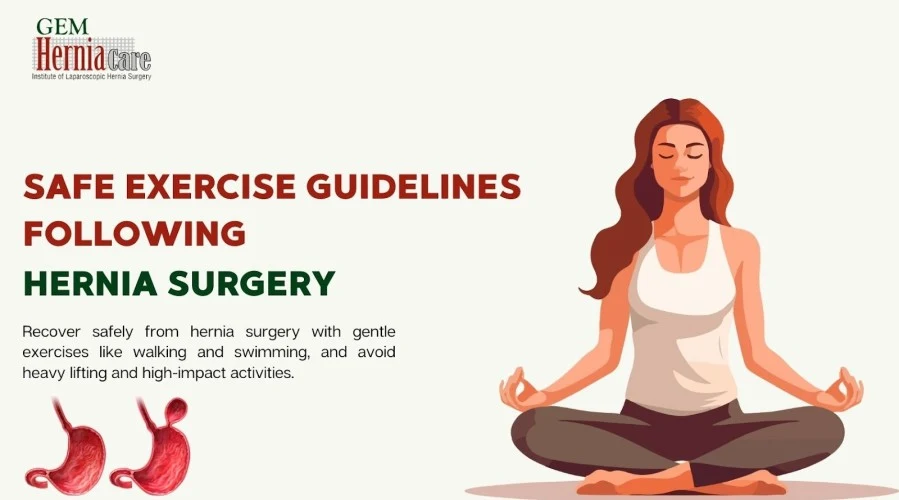 How Can You Safely Exercise After Hernia Surgery