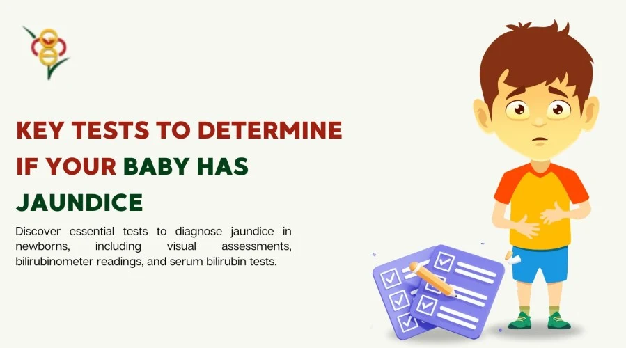 What tests are available to find out if my baby has jaundice?