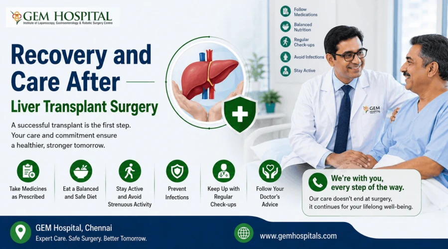 Recovery and Care After Liver Transplant Surgery