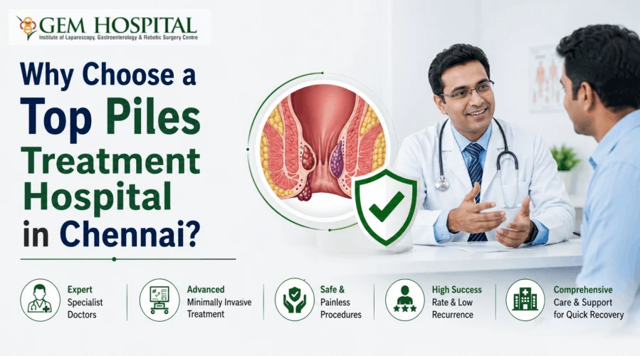 Why Choose a Top Piles Treatment Hospital in Chennai